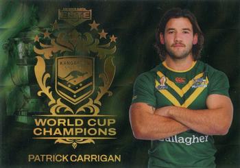 2023 NRL Traders Elite - World Cup Champions Priority #WCC04 Patrick Carrigan Front